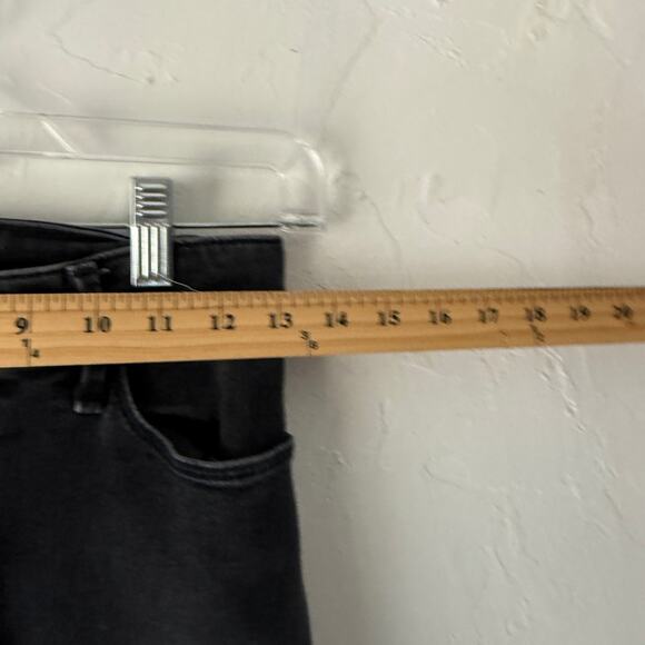 Abercrombie & Fitch Black Jeans‎ 27 High Rise Super Skinny Ankle Tie Hem Stretch - Picture 8 of 10
